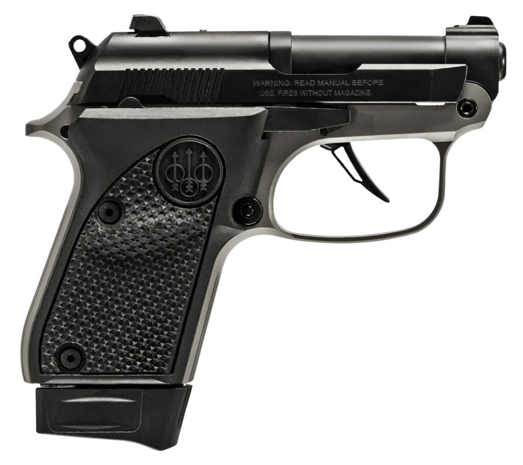 Beretta USA J20X22R8 20X Bobcat You’re On Your Own 22 LR 8+1 2.40″ Black Steel Barrel, Gray Cerakote ELS/Serrated Steel Slide, Black Polymer Frame w/Beavertail, Helica Texture Grip
