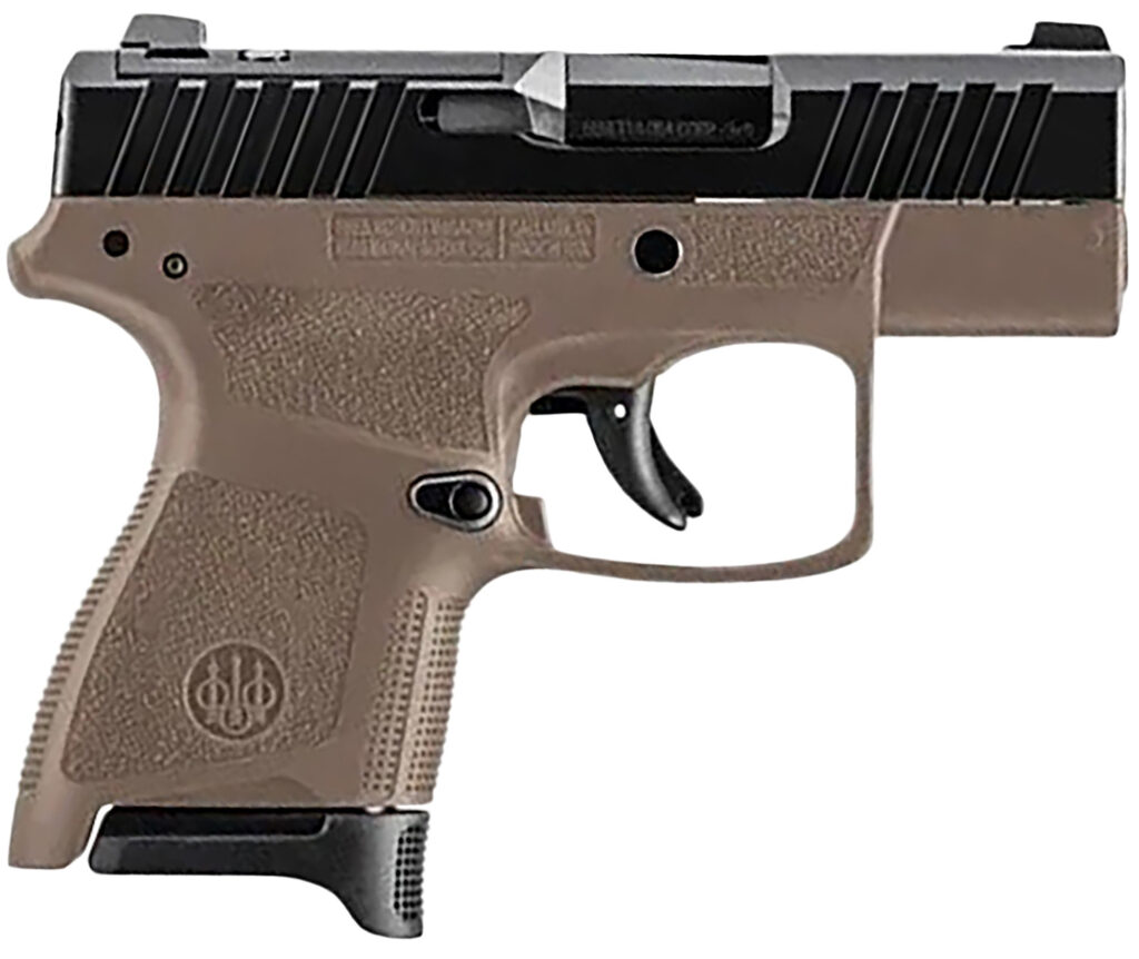 Beretta USA JAXN9258A1 APX A1 Carry Micro-Compact Frame 9mm Luger 8+1 3″ Blued Steel Barrel, Black Serrated Steel Slide, Flat Dark Earth Polymer Frame, Polymer Grip
