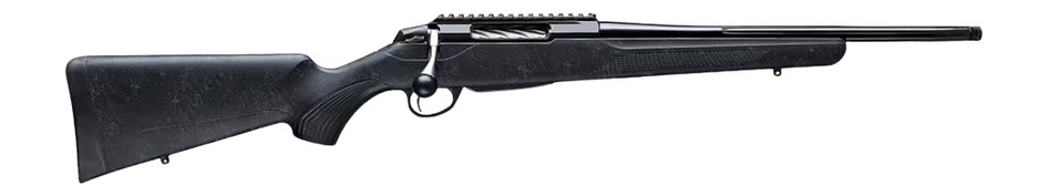 Tikka JRTXRTR312/16 T3x Roughtech Ranch 223 Rem 10+1 16″ Black Fluted Threaded Barrel, Black Steel Receiver w/Picatinny Rail, Black Roughtech Synthetic Stock, Right Hand