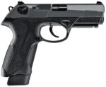 Beretta USA JXF9G10SD PX4 G-SD  Full Size Frame 9mm Luger 10+1 4" Black Inox Heavy Contour Rotating Barrel, Black Bruniton Serrated Steel Slide, Black Polymer Frame w/Picatinny Rail