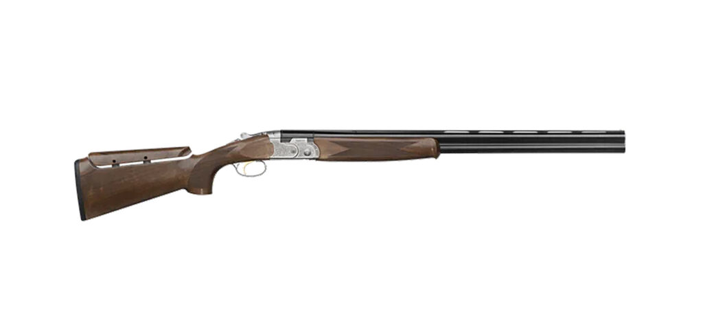 Beretta USA J686S1230BF 686 Silver Pigeon I Sporting 12 Gauge 3″ 2rd 30″ Black Over/Under Vent Rib Barrel, Silver Engraved Steel Receiver, Adj B-Fast European Walnut Stock, Right Hand