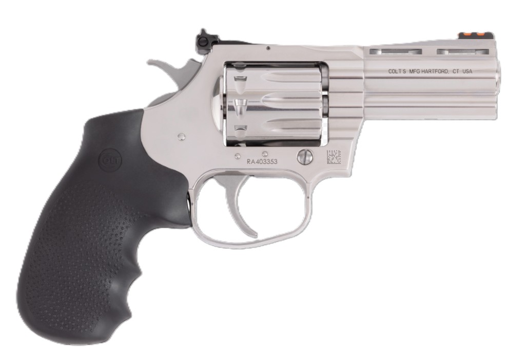 King Cobra .22LR 3″ FO Hogue SS 10-rd