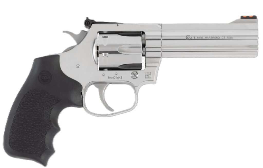 King Cobra Target 357 4.25 Hogue FO SS/Blk 6rd