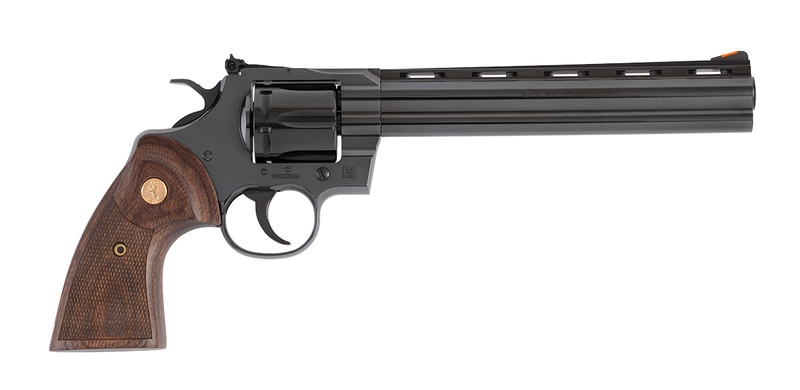 Python .357 Mag 8″ Blued/Walnut 6-rd