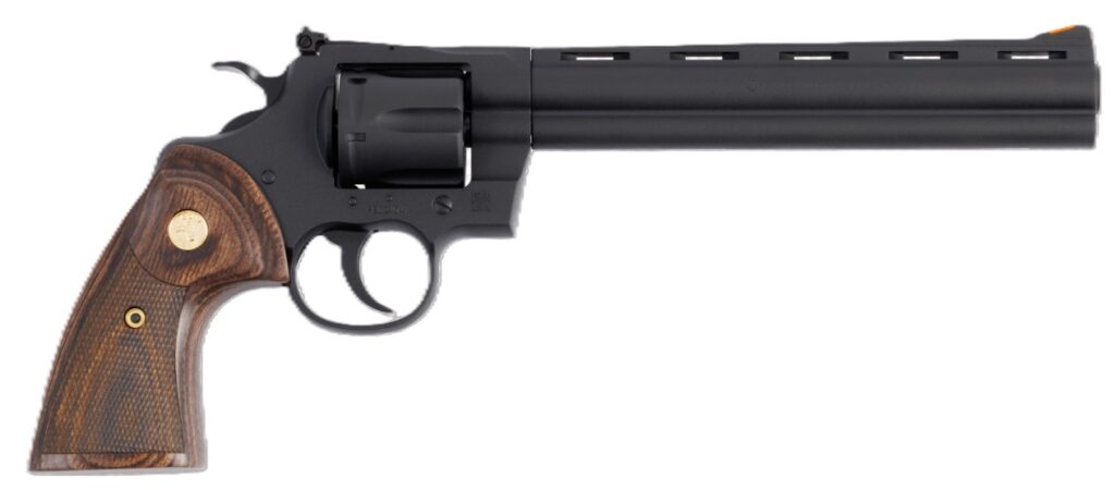 Python .357 Mag 8″ Blued/Wlnt 6rd