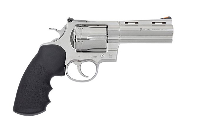 Anaconda,44 Mag, 4″, sta inless, Hogue Grip, 6rd