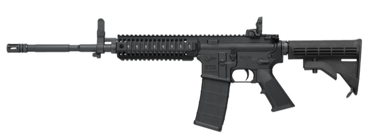 M4 Monolithic Carbine 5.56 16.1″ MBUS Blk 30rd