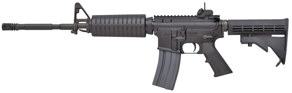 Colt Mfg CR6920 M4 Carbine 5.56x45mm NATO 30+1 16.10″ Black Steel Barrel, Black Aluminum Receiver w/Picatinny Rail, 4 Position Collapsible Black Synthetic Stock, Black Polymer Grip, Right Hand