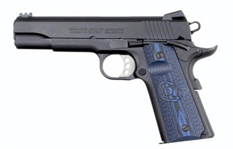 Government Comp 45ACP 5″ Blued 8rd