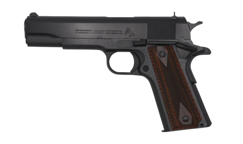 COLT GOV’T CLASSIC 45ACP BL/WD 5″