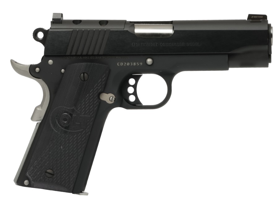 Night Commander 45 ACP 4.25″ OR Blk  8-rd