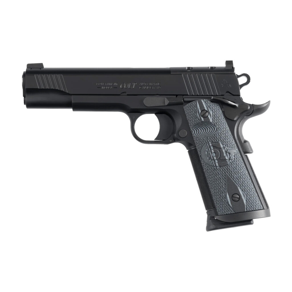 COLT COMBAT UNIT 9MM BLK 5″ NS OR