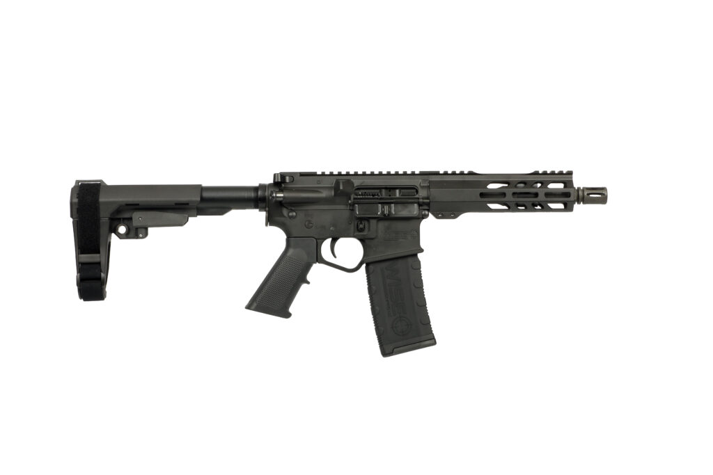 WISE ARMS WA-15B 5.56MM BLK 7.5″ SBA3