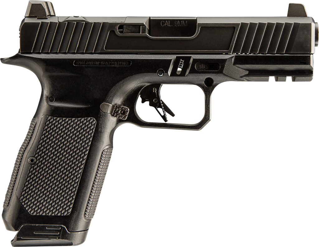 Rock Island 566119mm Luger 17+1 4.49″ Black Barrel,  Black PVD Coating Slide, Black Anodized Frame, Black Aluminum Grip