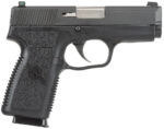 Kahr Arms KP9094N P *CA Compliant 9mm Luger Caliber with 3.60" Barrel, 7+1 Capacity, Black Finish Frame, Serrated Matte Black Stainless Steel Slide, Polymer Grip & TruGlo Night Sigts