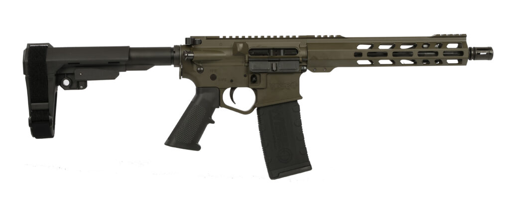 WISE ARMS WA-15B 5.56MM ODG 10.5″ SBA3