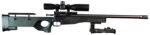 Crickett KSA2159 CPR Complete Package Youth 22 LR 1rd 16.12" Threaded Bull Barrel W/Muzzle Brake, Adjustable Cheek Comb Synthetic Stock, 10 3/8"-11 1/8" LOP, Integrated Buttstock & Forend Crickettinny