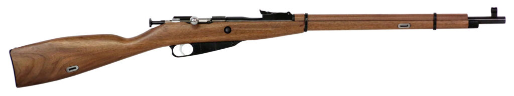 Crickett KSA9130 91/30 Mini  Youth 22 LR 1rd 20″ Blued Barrel & Receiver, Hooded Front/Adjustable Rear Sights, Black Walnut Stock w/11.5″ LOP