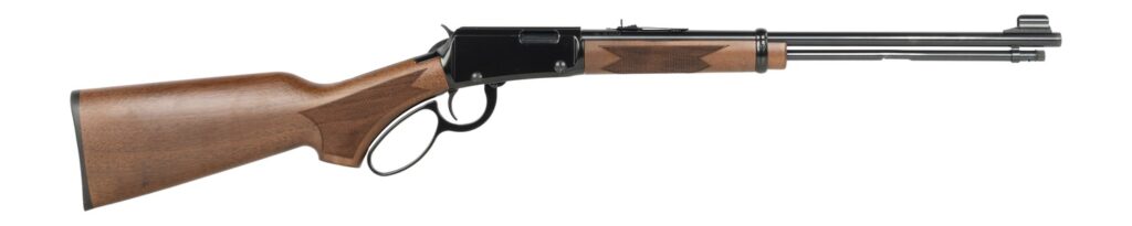 HENRY REPEATING ARMS H1 WESTERN 22LR BL/WD 18.5″