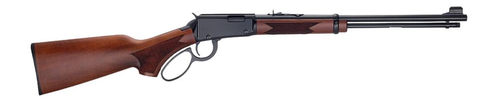 HENRY REPEATING ARMS H1 WESTERN 22MAG BL/WD 18.5″