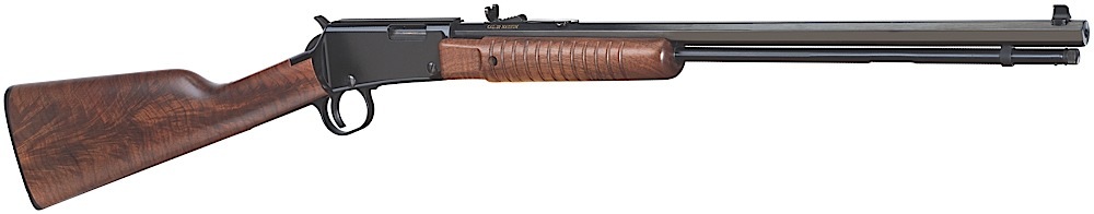 Henry H003T Small Game  Full Size 22 Long/22 LR/22 Short/16 LR/21 Short 20″ Blued Octagon Barrel, Black Steel Receiver, American Walnut Wood