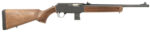 Henry H027H9 Homesteader  9mm Luger 10+1 16.37" Blued Steel Threaded Barrel, Black Anodized Drilled & Tapped Aluminum Receiver, American Walnut Fixed Wood Stock, 2-Piece Grip, Ambidextrous