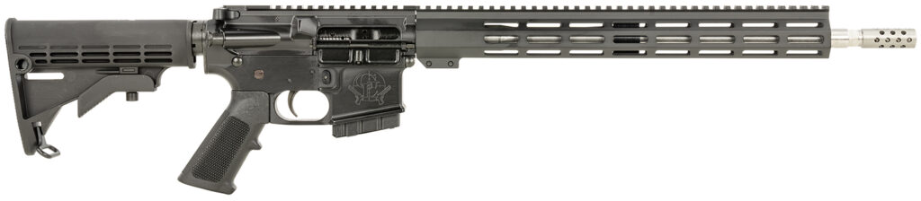Great Lakes Firearms GL15400SS AR-15  400 Legend 5+1 16″ Stainless Threaded Barrel, Black Cerakote Aluminum Receiver w/Picatinny Rail, M-LOK Handguard, Adjustable Black Synthetic Stock, Mil-Spec Grip