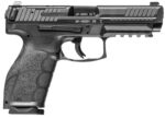 HK 81001066 VP9A1  Full Size 9mm Luger 10+1 4.53" Barrel, Black Steel Optic Ready/Serrated Slide, Black Polymer Frame w/Picatinny Rail, Interchangeable Backstrap Grip, Ambidextrous