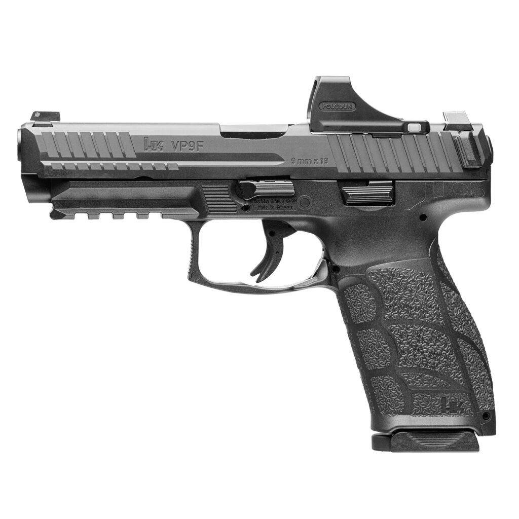 HECKLER AND KOCH (HK USA) VP9A1 F 9MM BK 15+1 NS OR SCS#