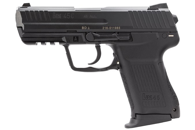 HK45C V7 45ACP 3.94″ NS Blued (2)8-RD