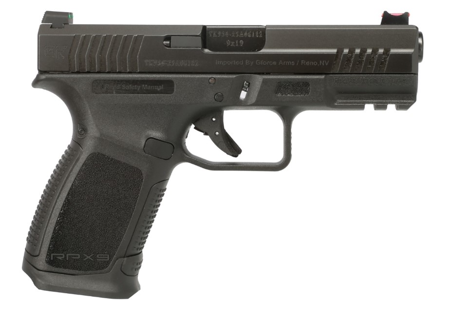 GFORCE ARMS RPX3C9 9MM 4″ BLK FULL 15+1