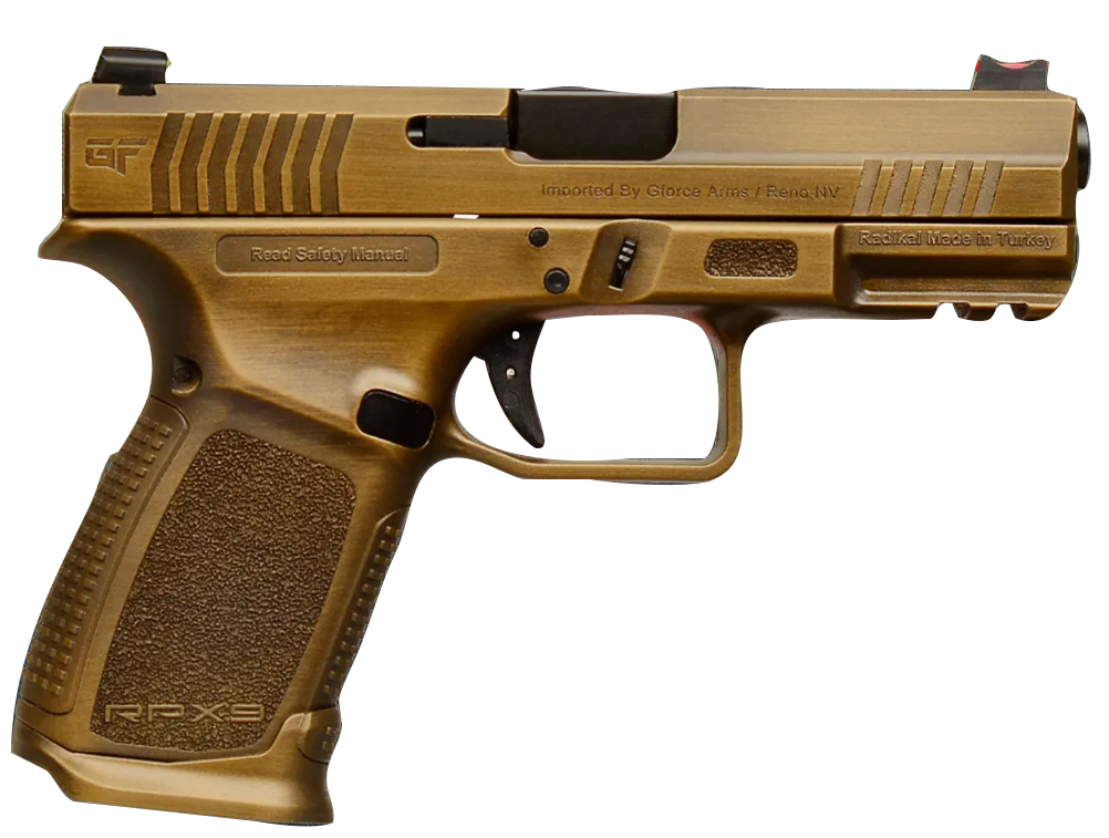 G-Force RPX3C9 9mm 4″ Bronze 2/15-rd
