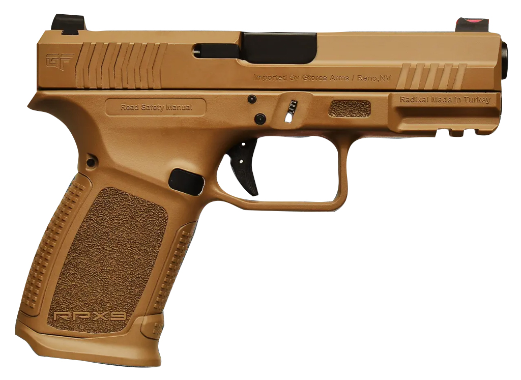 G-Force RPX3C9 9mm 4″ FDE 15-rd