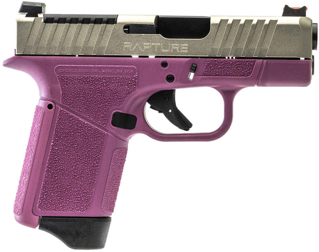 GFORCE ARMS GF9 9MM 3.25″ PNK/NKL 12+1