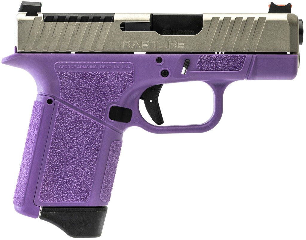 GFORCE ARMS GF9 9MM 3.25″ PPL/NKL 12+1