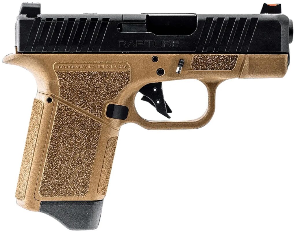 GFORCE ARMS GF9 9MM 3.25″ FDE/BLK 12+1