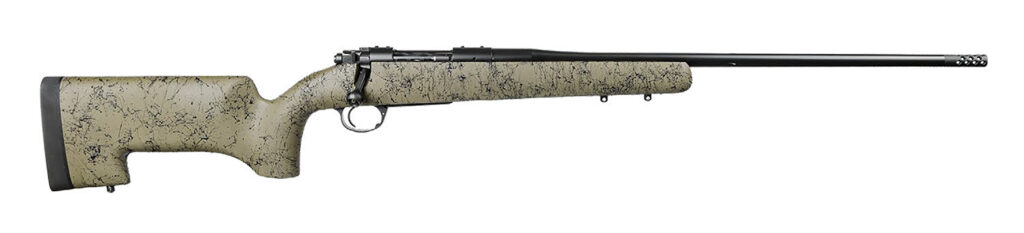 Kimber Mfg, Inc 3000917 Mountain Acsent Peak 6.5 Creedmoor 4+1 22″ Match Grade Threaded Barrel, Aluminum Receiver, Fixed Aluminum/Carbon Fiber Stock