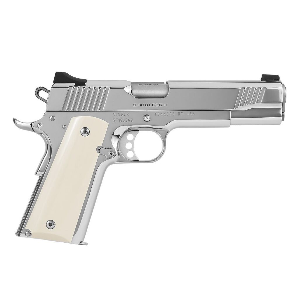 Stainless II .38 Super SS 5″ 9-rd