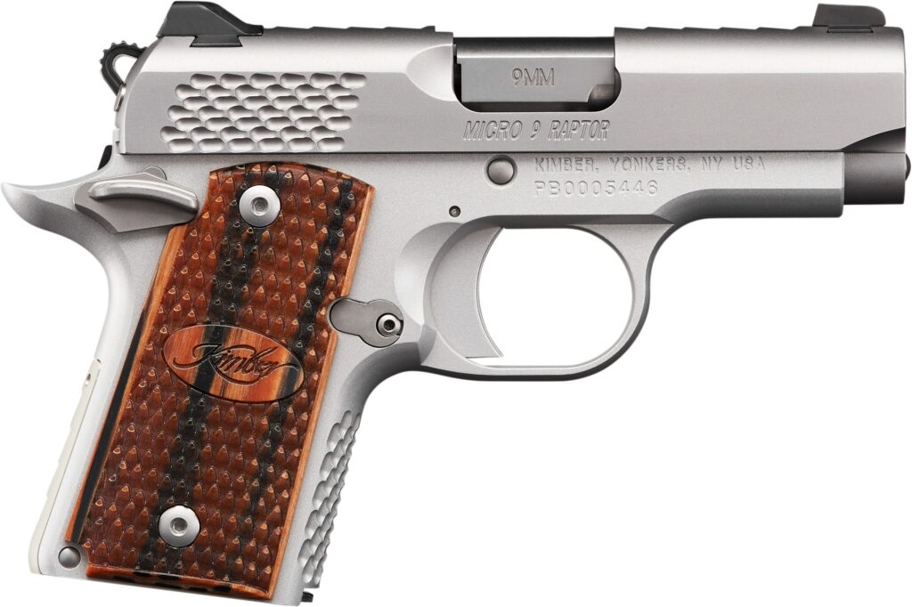 KIMBER MICRO 9MM 3.15″ SS RAPTOR