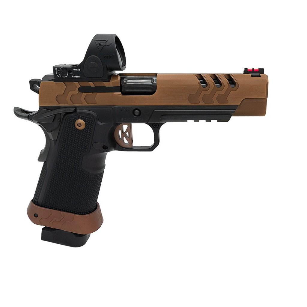 2K11 Target (OI) 9mm 5″ Blk/Coyote 20-rd