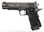 Kimber Mfg, Inc 3700895 DS Warrior Boot Campaign 9mm Luger 20+1 5" Matte Stainless Deep Crown Barrel, KimPro Black Engraved/Optic Cut/Serrated Slide, Black Stainless Steel Frame w/Beavertail & Picatin