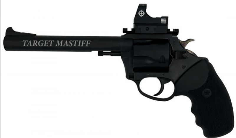 Char Target Mastiff 357Mag 6″ Black 5rd