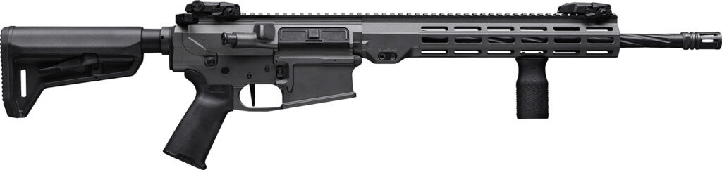 Maxim Defense MXM49689 MD10 L 6.5 Creedmoor 20+1 18″ Fluted Barrel, Sniper Gray Rec/M-LOK Handguard, Black Magpul Furniture, SL-K Stock, MVG Grip, MBUS Sights, Blackout Defense Flat Trigger