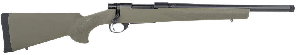 Howa HHGG65C16 M1500 HS Precision 6.5 Creedmoor 10+1 16.25″ Blued Heavy Barrel, Blued Steel Receiver, Green Hogue OverMolded Synthetic Stock