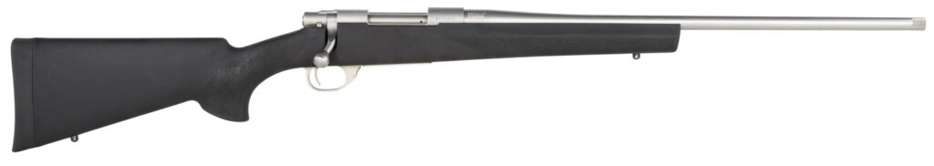 Howa HGR72512 M1500 Hogue Full Size 6.5 Creedmoor 5+1 22″ Stainless Steel Threaded Barrel, Drilled & Tapped Stainless Steel Receiver, Hogue OverMolded Black Synthetic Stock, Right Hand