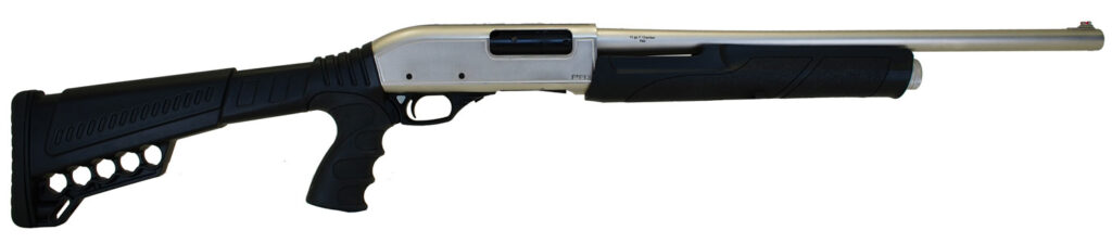 Citadel FRPAX1220NKL CDP Force Tactical Pump 12 Gauge 3+1 3″ 20″  Silver Marinecote Barrel, Steel Receiver w/Silver Marinecote Finish, Synthetic Pistol Grip Stock