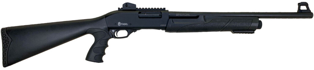Citadel FRPAT1220 CDA Force Tactical Pump 12 Gauge 3+1 3″ 20″  Barrel, Steel Receiver, Matte Black Metal Finish, Optics Ready Picatinny Rail, Synthetic Pistol Grip Stock