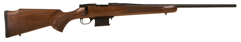 Howa HWH762 1500 Mini Action Full Size 7.62x39mm 5+1 22″ Blued Threaded Barrel, Blued Stainless Steel Drilled & Tapped Receiver, Walnut Fixed Stock, Right Hand