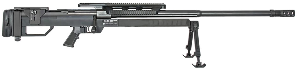 Steyr Arms 610551 HS 50 M1 50 BMG 5+1 35″ Black Steel Barrel, Black Mannox Picatinny Rail Steel Receiver, Black Synthetic Adj Chassis Stock, Black Polymer Grip