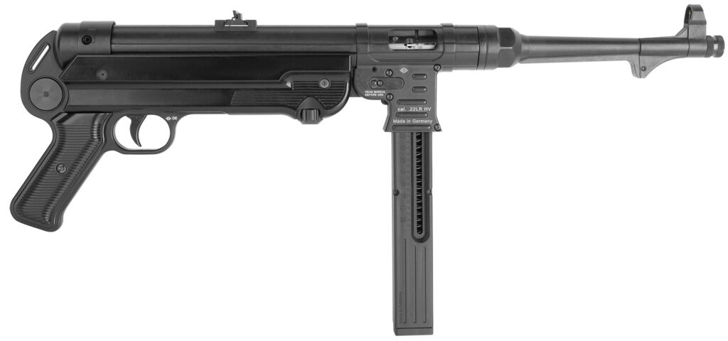 Blue Line Solutions 4400018 Mauser MP40P 22 LR 23+1 10″ Black Polymer Grip